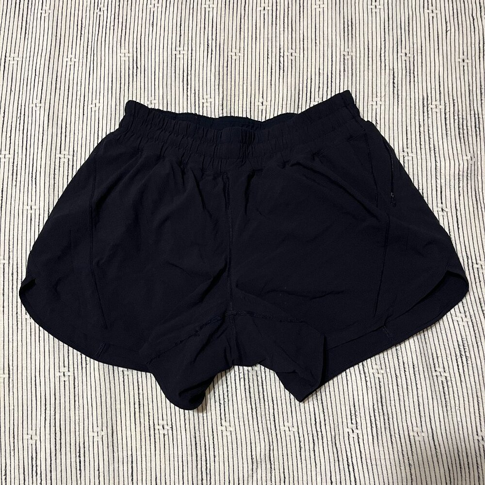 lululemon black athletic shorts